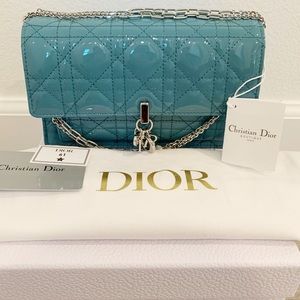 Brand New Dior - Lady Dior Chain Clutch